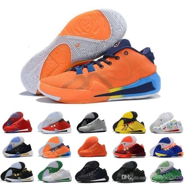 

zoom greek freak 1 giannis antetokounmpo black orange gold ga i 1s signature men basketball shoes trainer ga1 sports sneakers