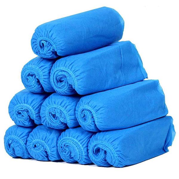

disposable shoe cover home interior inside the car eco-friendly and clean non-woven non-slip shoe covers 100 pcs / 1 pack, White;pink