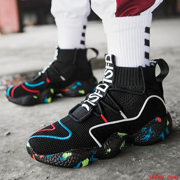 

high-men s fashion casual sneakers shoes for man breathable comfortable ultra-light outdoor walking shoes