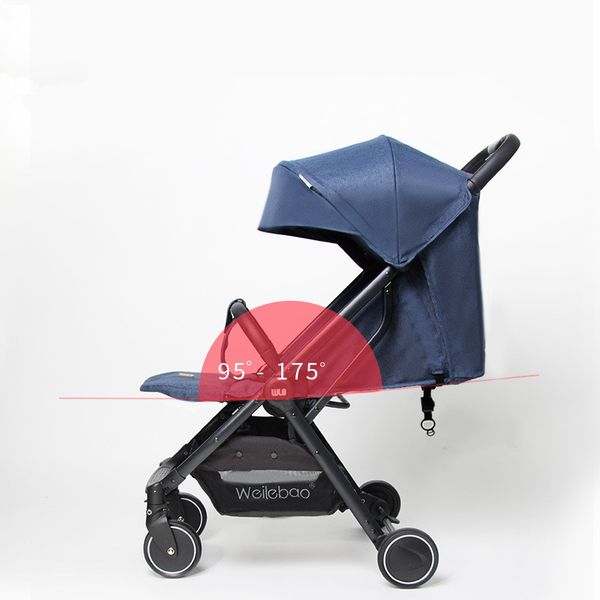 

high landscape baby stroller 3 in 1 shock absorption suspension pink stroller portable baby trolley traveling pram baby trolley