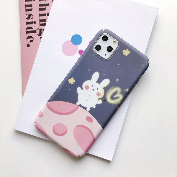 

for iphone 11 pro phone case xs max xr fireworks bunny 6 7 8 x plus pattern overlay pc hard cell phone cases