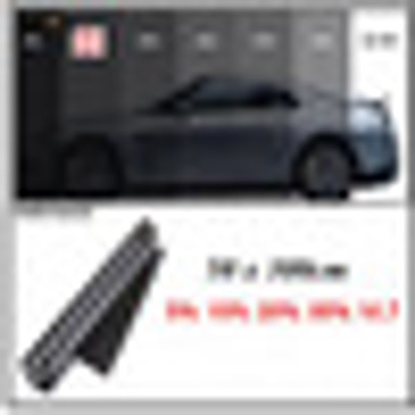 

car window solar tint 300cm x 50cm film tinting shade 15% light transmission