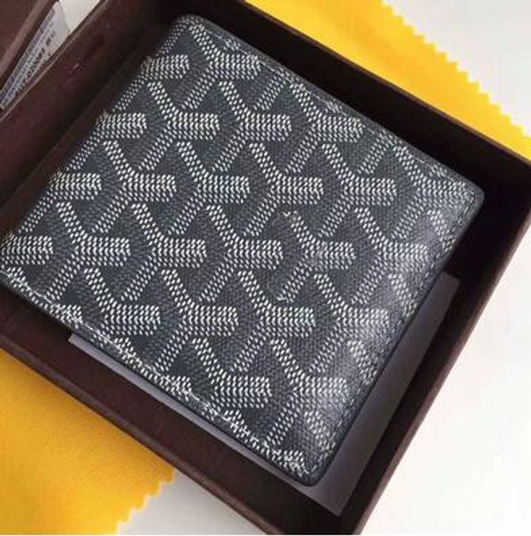 

male leather canvas gy wallet casual short designers card holder pocket fashion purse wallets for men ing, Red;black