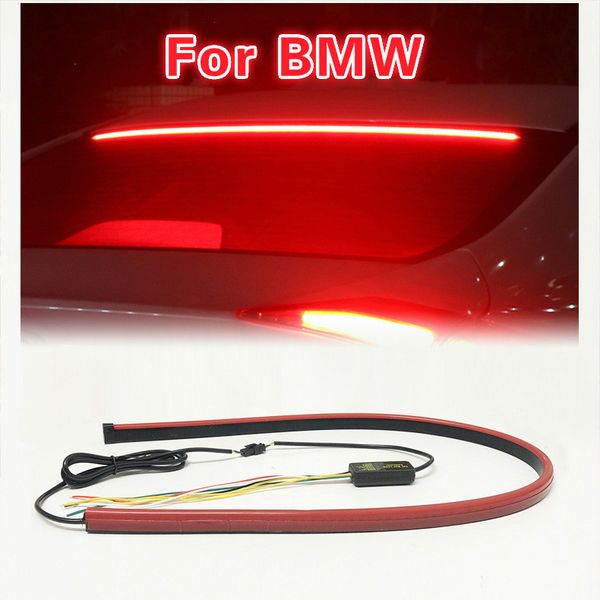 

for super bright red flowing flashing additional car third brake light tail high mount slamp 12v carturn signal strip