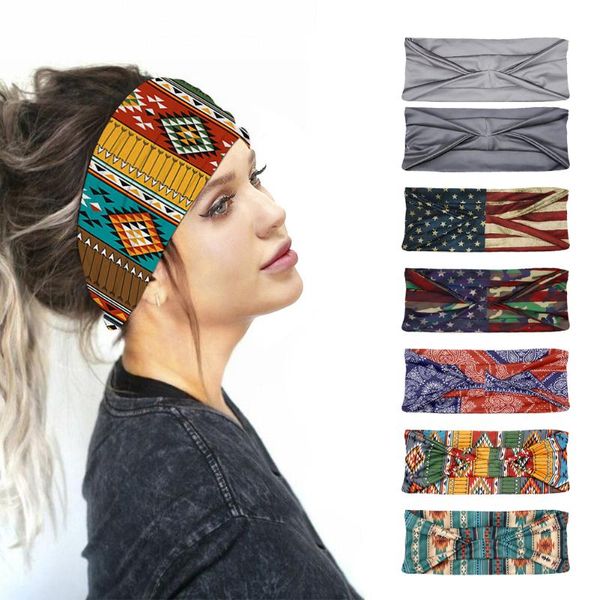 

спорт фитнес многоцелевого велоспорт цифровая печать пот поглощающего йог ленты для волос running полиэстера быстрого высыхания антипробуксо