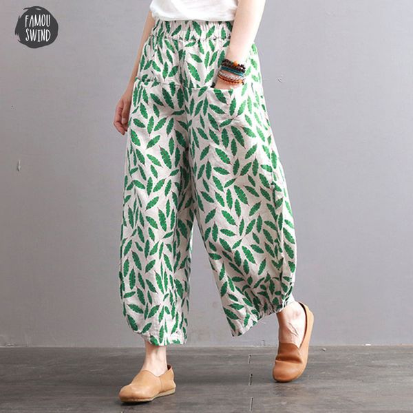 

plus sizewomen wide leg pants zanzea cotton linen harem pants long casual elastic waist baggy loose pantalon femme, Black;white