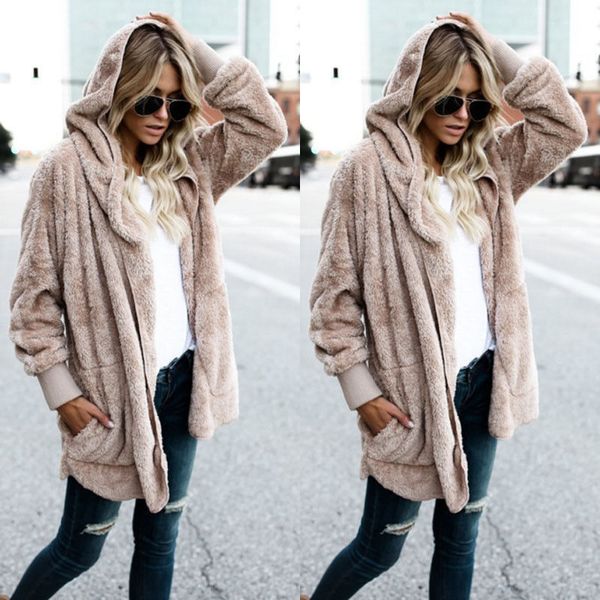 

Fashion Women's Long Oversized Loose Knitted Sweater Cardigan Outwear Coat