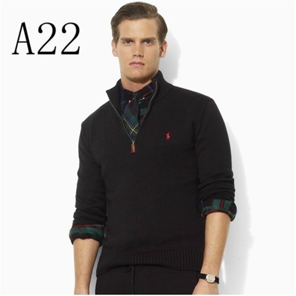 

2020 winter autumn men's and women's luxury turtleneck sweater black pullover costume men's designers cotton knit sweater 04, White;black