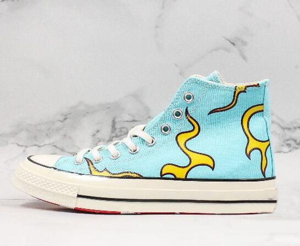 

golf le fleur x chuck 70 hi'blue running shoes ladies running shoes formal shoes for men women training sneakers sports boot yakuda, White;red