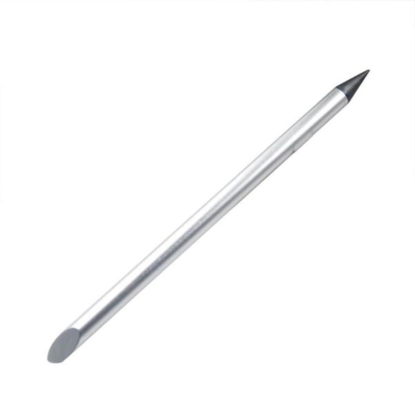 

creative inkless pen metal pen student stationery metal business signature office supplies, Blue;orange