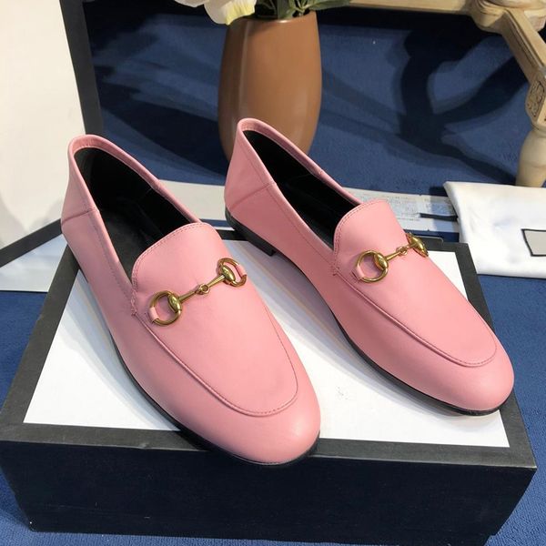 

single flat shoes low-spring of 2019 the small leather shoes restoring ancient ways code 35-41 joker loaf shoes, Black