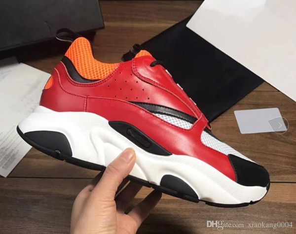 

2019 new b22 men's sports shoes casual shoes fashion ladies french designer brand casual shoes m189605, Black