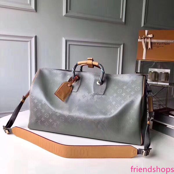 

#7968 5a l keepall bandouliere large capacity women travel bag 50cm galaxy taiga v men shoulder duffel bags carry luggage handbag bag m43899