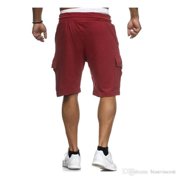 

2019 fashion summer pants of mens male fertilizer fertilizer increased leisure sports shorts loose pants fit pants ing, Black