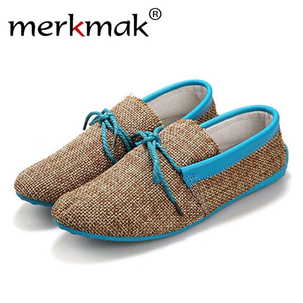 

merkmak trendy casual men beach loafer shoes breathable summer weaving hemp man flats soft driving shoes mocassins drop shipping mx190730, Black