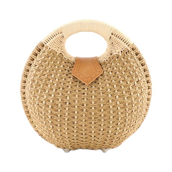 

мода оболочки сумки соломы ротанг сплетенный мешок пляж случайные женщины сумка женские сумки и кошельки