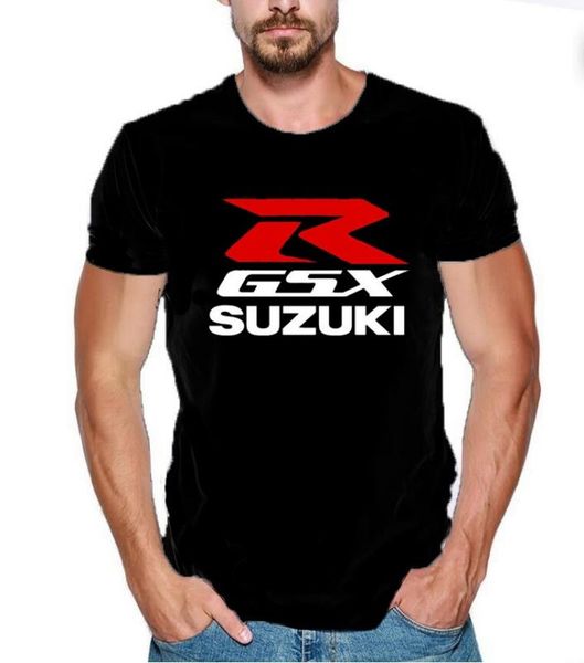 

2020 летняя мода gsx red r для мотоциклов команды логотип футболки мужчин хлопка с коротким рукавом рубашки для футболки w