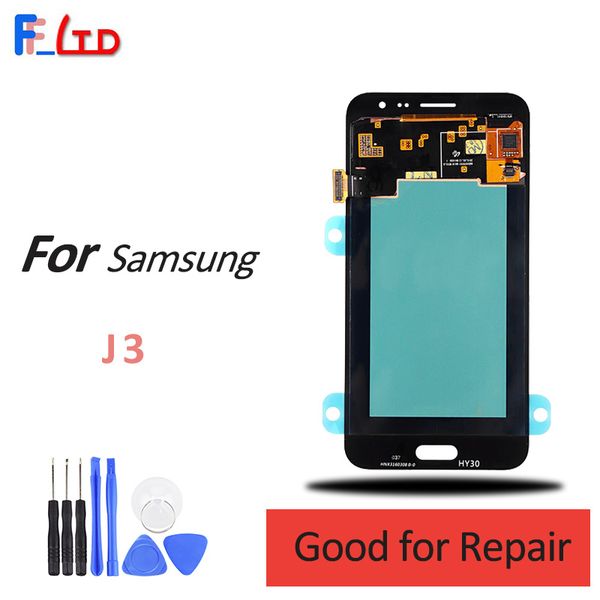 

Original for am ung galaxy j3 2016 j320 j320f j320h j320m j320fn lcd di play digitizer a embly replacement 100 te ted