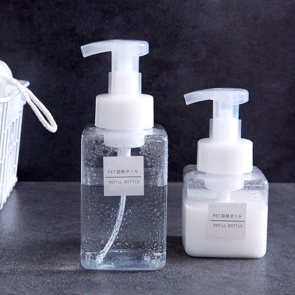 

портативная пенящаяся бутылка гель для душа мыло диспенсеры путешествия шампунь лосьон пресс тип пластиковые бутылки для ванной комнаты mx12