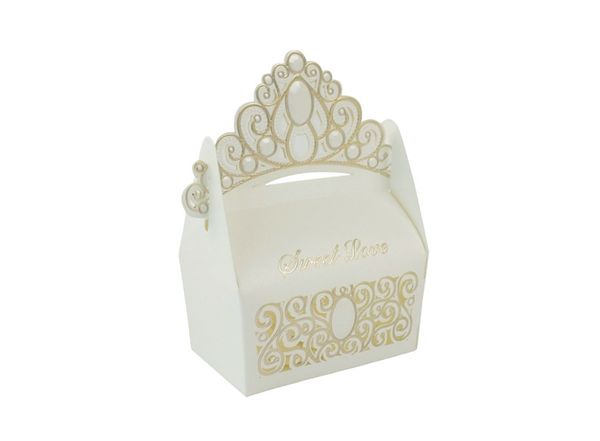 

европейскую корону коробки конфеты благосклонности коробки, 50pcs / opp