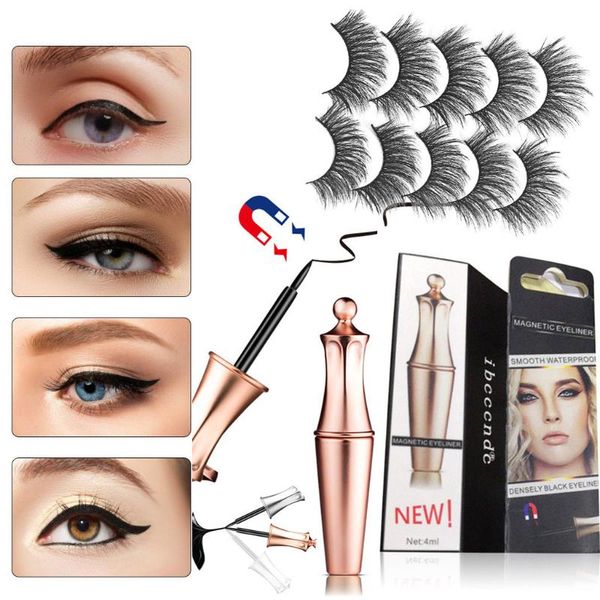 

magnetic liquid eyeliner waterproof sweat-proof fast drying lasting cosmetic long lasting, quick-drying, waterproof #zj