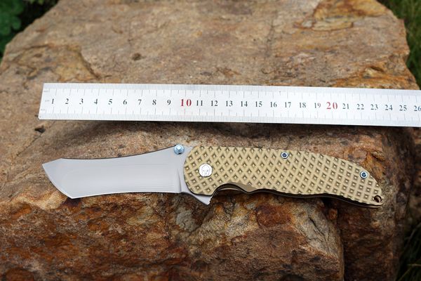 

custom [not grimsmo] norseman bÃ¶hler m390 blade ti hardware purple anodized titanium diamond pattern tactical tools folding pocket knife nib