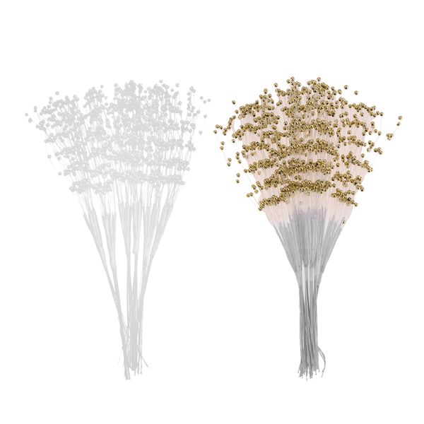 

120 stems pearl bead spray diy bridal wedding craft bouquet decorations