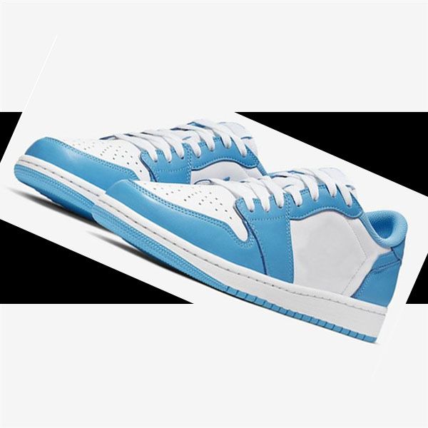

2019 new release brand sb og 1 low unc dark powder blue white running shoes men women sports sneakers no box