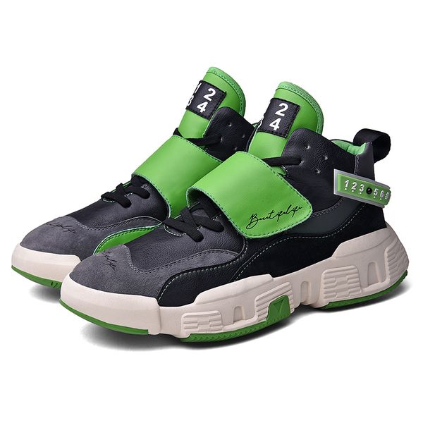 

men sneakers sports shoes running training shoes breathable fashion high gym male jogging walking casual leather