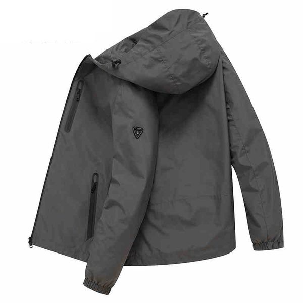 

fashion thin smart casual jacket men solid color hooded coat outerwear 2019 spring autumn collection, Black;brown