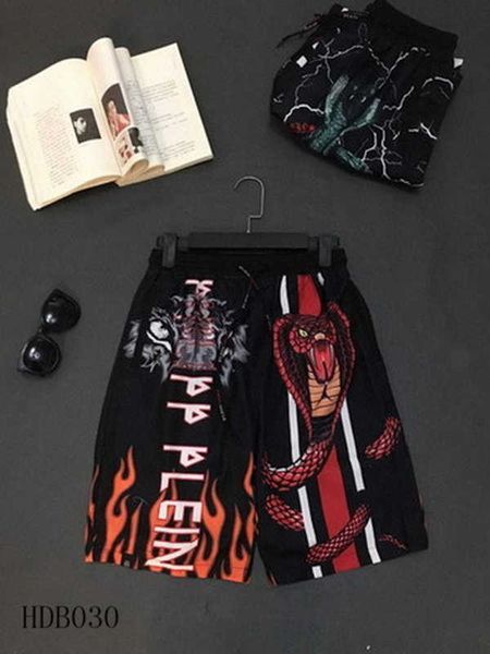 

waterproof fabric 20ss year new medusa men's tiger designer board shorts summer beach pants men's men's surfing swimming spor, White;black