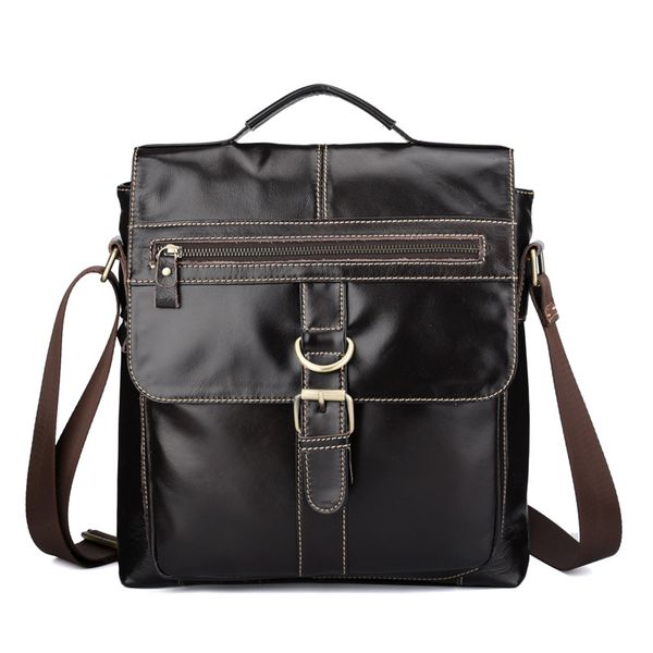 

boleke leather bag men crazy horse retro men single shoulder bag handbag leather business briefcase