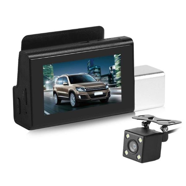 

t3 car dvr camera 3 inch screen fhd 1080p rotatable front lens dash cam reorder