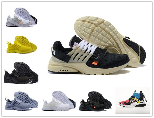 

2020 new promotion presto v2 ultra br tp qs black white x running sports shoes air cushion prestos women men trainer sneakers, White;red