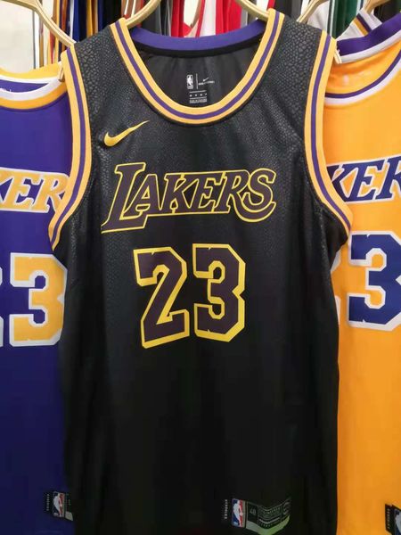 lakers black jersey 2019