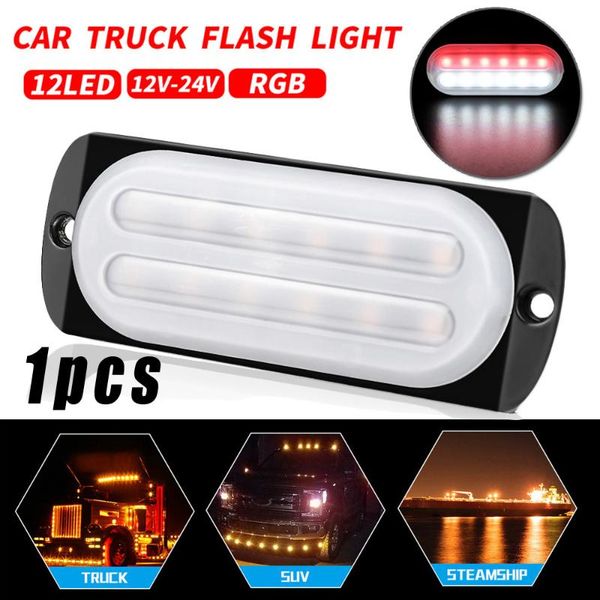 

motorcycle work light side marker lamps flash bar aluminum exterior parts