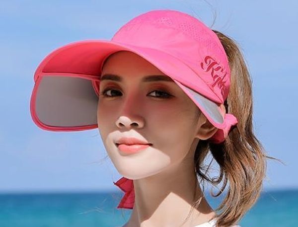 

fashion-summer sun cap uv cap, available in six colors.7264991, Blue;gray