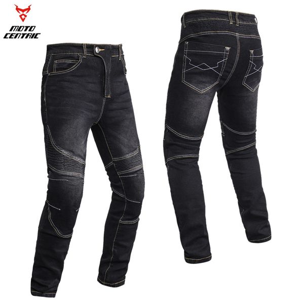 

motocentric brand motorcycle off-road pants/motorcycle race trousers/knight's jean motorcycle clothing have protection 17101, Black;blue