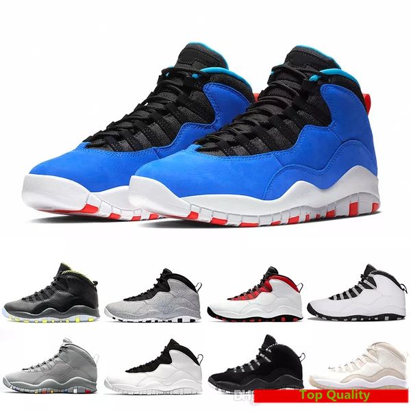 

2018 Tinker Huarache Light 10s Basketball Shoes Cement 10 Westbrook I'm back White Black Cool Grey Bobcats Steel Grey Men sports Sneakers