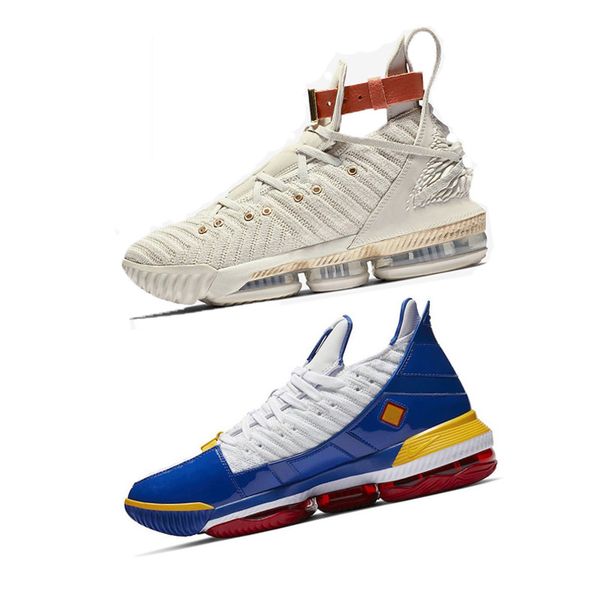 

16 16s basketball luxury designer shoes xvi watch the throne hfr gold black blue new arrival mens trainer running sports shoes size 7-12, White;red