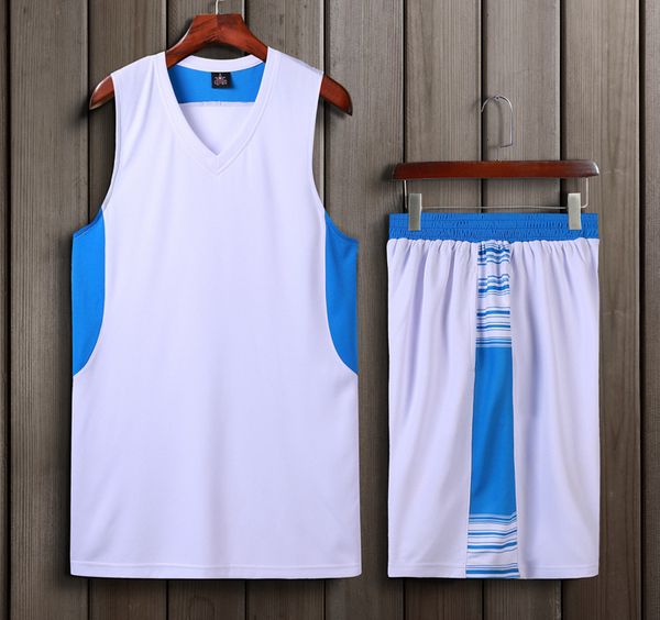 

оптовые настроенные мужчины баскетбол униформа, мужские комплекты спортивной одежды, костюмы скидка дешевые мальчик баскетбола наборы топы с, Blue;black