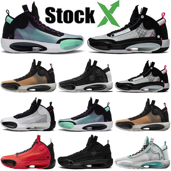 

2020 fashion sneakers jumpman xxxiv 34s stock x high-basketball shoes cny blue void amber rise eclipse chicago for men size 40-46