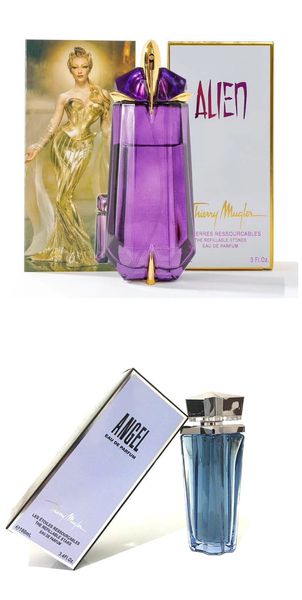 

lady womens perfume eau de parfume mugler angel alien lasting fragrance & deodorant good quality fragrancesspray incense 90ml 3.4oz box
