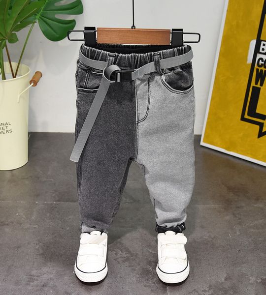 

baby boys jeans pants kids clothes cotton casual children trousers denim boys clothes 2-7year baby girl jeans jeans kids boy, Blue