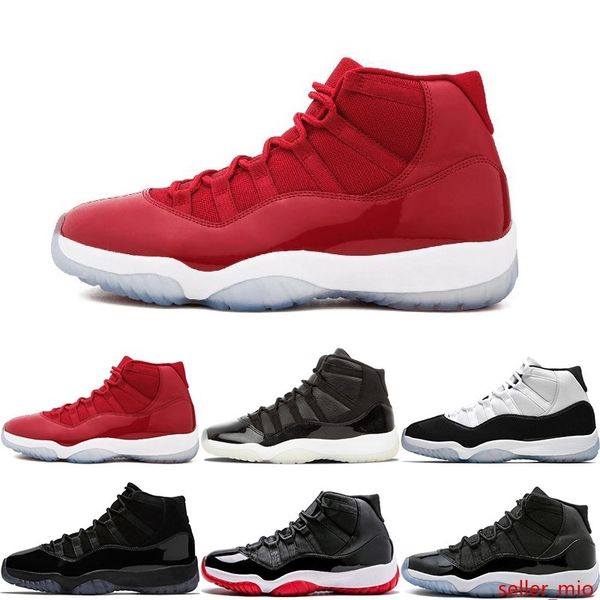 

11s prom night mens 11 basketball shoes easter gym red midnight navy prm heiress barons closing concord bred ceremony men sport sneakers