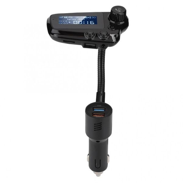 

t91 1.8 inch bluetooth 5.0 speakerphone vehicle-mounted car mp3 player qc3.0 fm transmission mp3 player