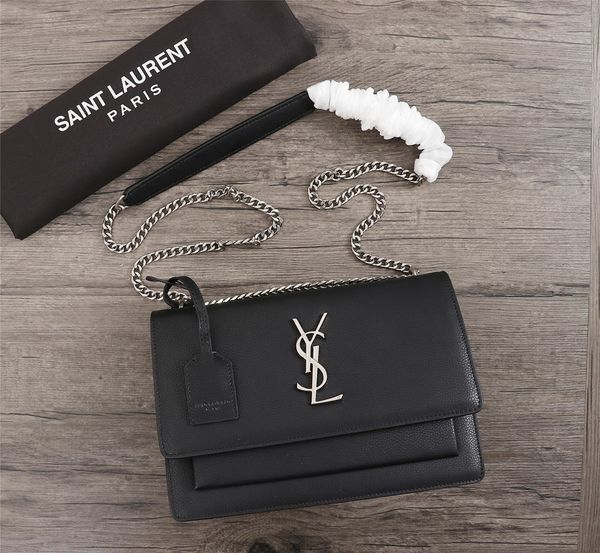 

women shoulder bags women chain bags crossbody bag fashion 21cm black leather handbags female purse bag 2019, Blue;gray