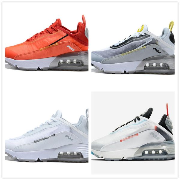 

2090 мужчины женщины кроссовки чистая платина утка камуфляж разводят тройной черный белый 2090s мужские спортивные кроссовки размер 36-45