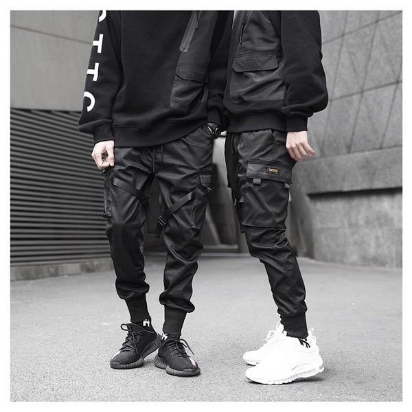 

мужская мода марка письмо sweatpants 2020 black карманные ленты брюки новые прибытия joggers карандаш брюки горячие продают топ 2020