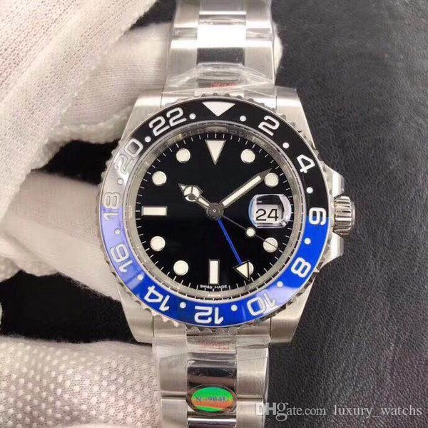 

N роскошные часы 3186 с автоматическим механическим механизмом 904L керамическое вра